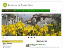 Tablet Screenshot of grussenheim.fr